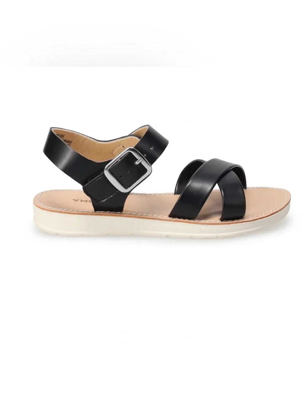 Sonoma Goods For Life® Fenleyy Girls' Gold Sandals, size 1